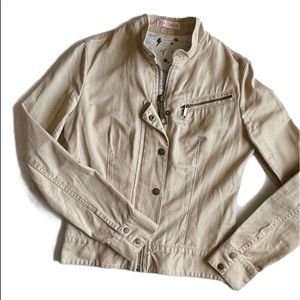 Kira Plastinina Khaki Jacket with Gold Luster, S